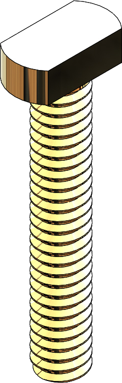 Rimless Screws with Fancy Heads