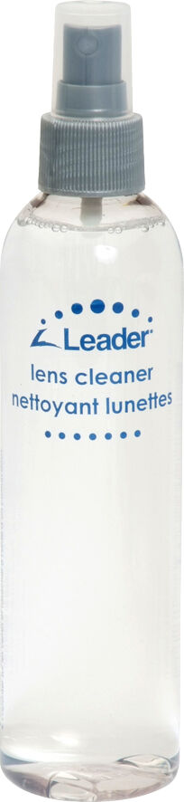 8 oz Clear Bottle Gray Pump DP Label