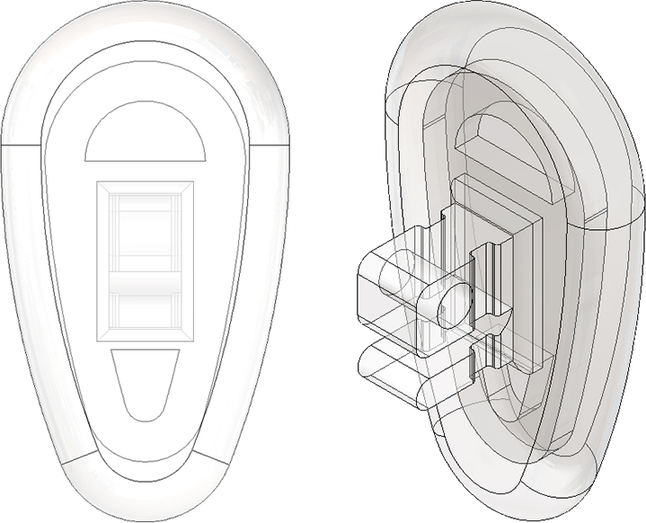 Logic 2.0 Nose Pads Vinylon